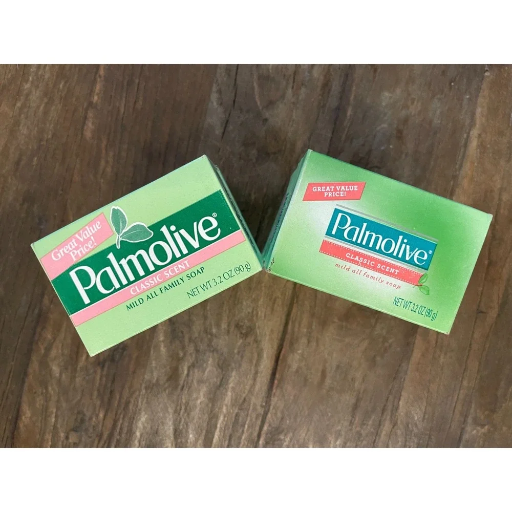 Palmolive Mild Soap Classic Scent - Six (6) 3.2 Oz Bars‎ - New & Sealed Boxes
